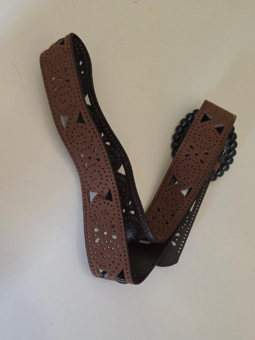 The Unbranded Brand brown perforated